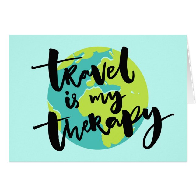 Reis is mijn Therapie (Voorkant Horizontaal)