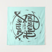 Reis is mijn therapie wandkleed (Voorkant)