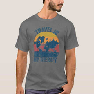 Reis is mijn  therapieverklaring digitale nom t-shirt