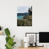 Reis | Italië - Monterosso Winter Wineyard Poster (Thuiskantoor)