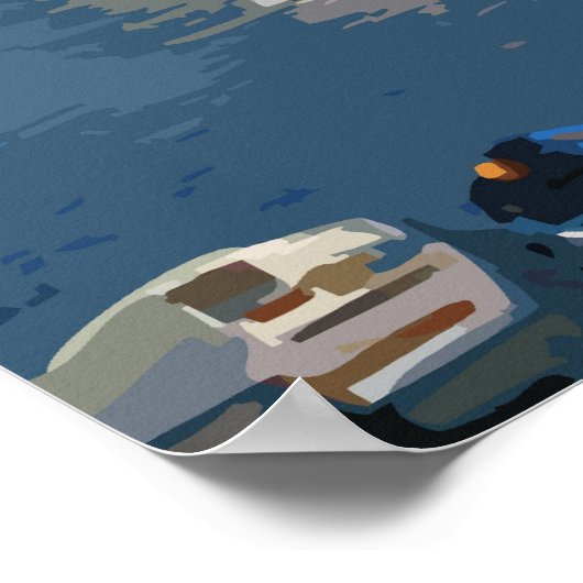 Reis Italië Poster (Hoek)