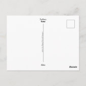 Reis | Italië - Rome Trattoria Briefkaart (Achterkant)