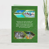 Reis Jamaica Vouwde Paspoort Reisroute (Achterkant)