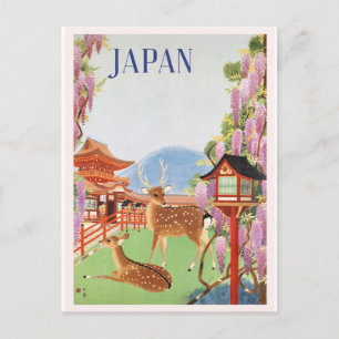 Reis Japan door Train Briefkaart