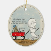 Reis Keramisch Ornament (Links)