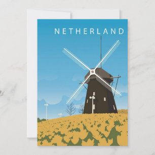 Reis Kunst Nederland Feestdagenkaart