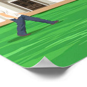 Reis Kunst Reizen naar Birmingham Poster (Hoek)