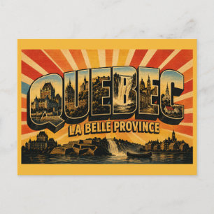 Reis Kunst uit het oude Quebec Provincie Briefkaart