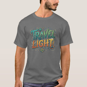 Reis Licht – Minimalistisch Avontuur Grafisch T-Sh T-shirt