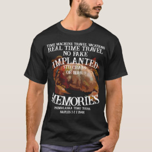 Reis met de Real Time Machine STD CRABS NAPLES 194 T-shirt