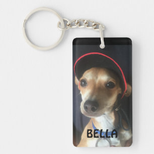 REIS MET EEN DOG - sleutelhanger