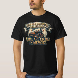 Reis met een stoomtrein uit het verleden - Niet al T-shirt