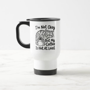 Reis mok voor koffieliefhebbers Chaotische Oude To