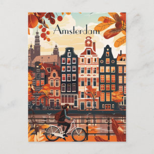 Reis naar Amsterdam Briefkaart