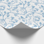 Reis naar Chateau Warbler Blue Cadeaupapier (Hoek)