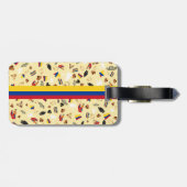 Reis naar Colombia - beroemde artikelen Bagagelabel (Achterkant horizontaal)