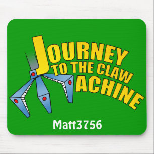 Reis naar de claw mousepad muismat