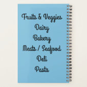 Reis naar de Grocery Store Venice Gondolas Planner (Achterkant)