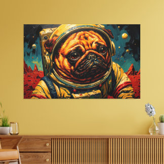 REIS NAAR DE HONDSTER 13 CANVAS AFDRUK