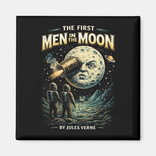 Reis naar de Maan Magneet (Voorkant)