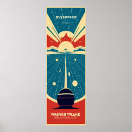 Reis naar de sterren poster