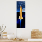 reis naar de sterren poster (Keuken)