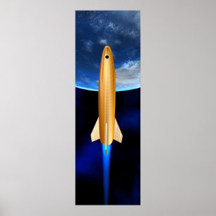 reis naar de sterren poster