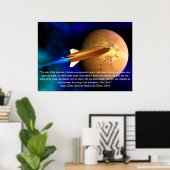 reis naar de sterren poster (Thuiskantoor)