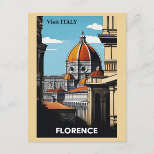 Reis naar Florence Italië Kathedraal Oude Afbeeldi Briefkaart