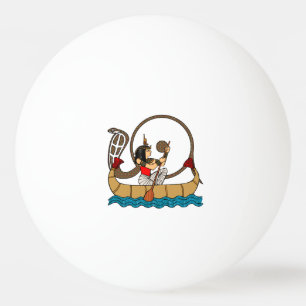 Reis naar het nabestaandenbestand pingpongballen