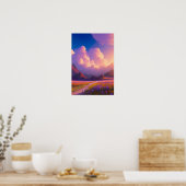 Reis naar het onbekende poster (Keuken)