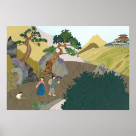 Reis naar het Paleis van het TURTLE SHIP Book Poster