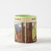 Reis naar het verleden, landschap van Nieuw-Zeelan Mok (Midden)