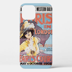 Reis naar het verleden, Parijs in Londen Spoorweg iPhone 12 Hoesje