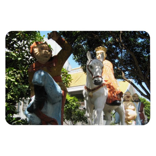 Reis naar het Westen [Monkey Magic] Magneet (Horizontaal)