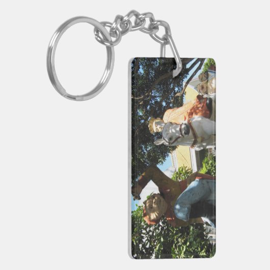 Reis naar het Westen [Monkey Magic] Sleutelhanger (Voorkant Links)