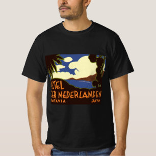 Reis naar Jakarta Indonesië Hotel Nederlanden T-shirt