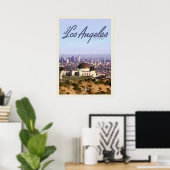Reis naar Los Angeles Poster (Thuiskantoor)