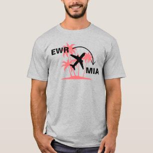 Reis naar Shirt naar Miami
