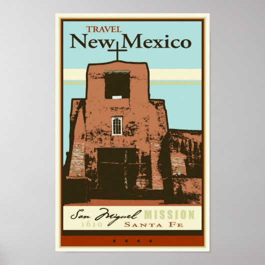 Reis New Mexico Poster (Voorkant)