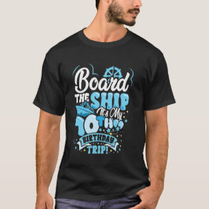 reis op een cruiseschip voor je 70e verjaardag aan t-shirt