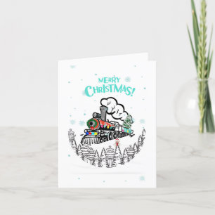 Reis op kerstvakantie met autisme bedankkaart