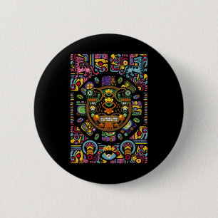 Reis Peru Lima Machu Picchu Cusco Vakantie Souve Ronde Button 5,7 Cm