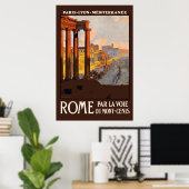 Reis Rome 1920s  reissue 36 x 24 Poster (Thuiskantoor)