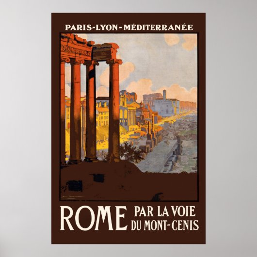 Reis Rome 1920s  reissue 36 x 24 Poster (Voorkant)
