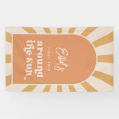 Reis rond de Sun Party Banner (Horizontaal)