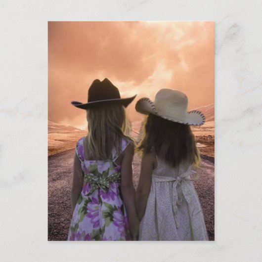 Reis samen briefkaart (Voorkant)