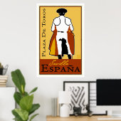 Reis Spanje Poster (Thuiskantoor)