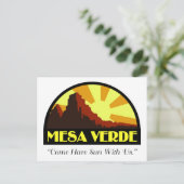 Reis stickers briefkaart (Staand voorkant)