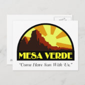 Reis stickers briefkaart (Voorkant / Achterkant)